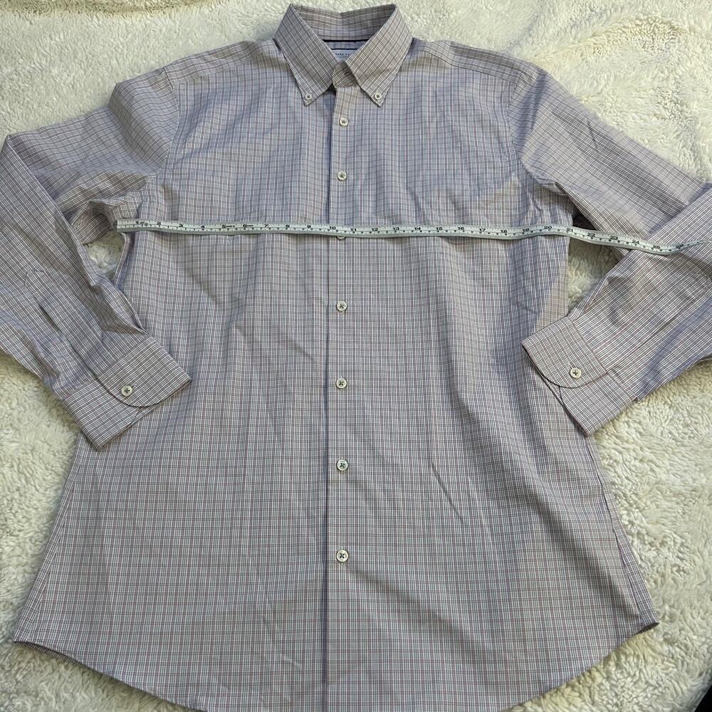 Charles Tyrwhitt Men's Multi-Color Slim Fit Dress Shirt 16.5/35 Business Preppy - Picture 5 of 7